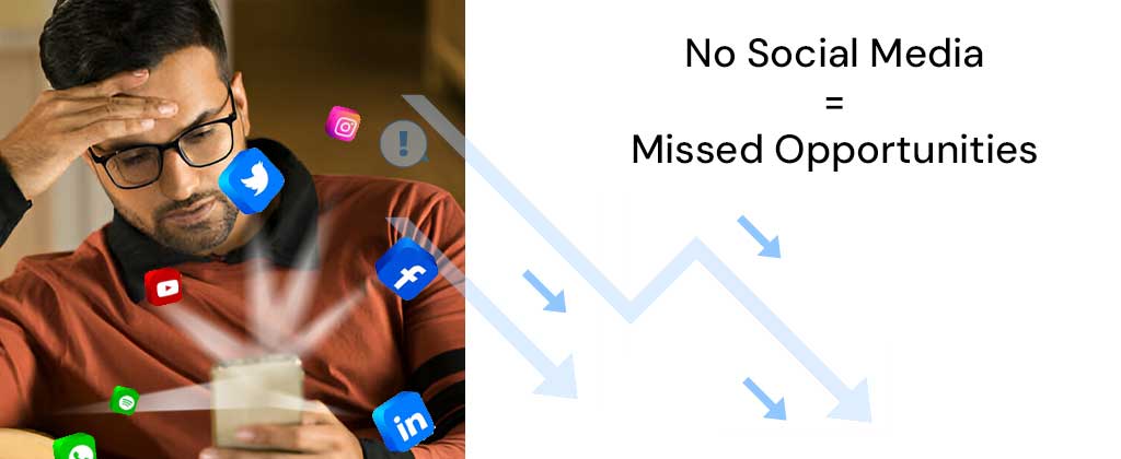 No Social Media = Missed Opportunities