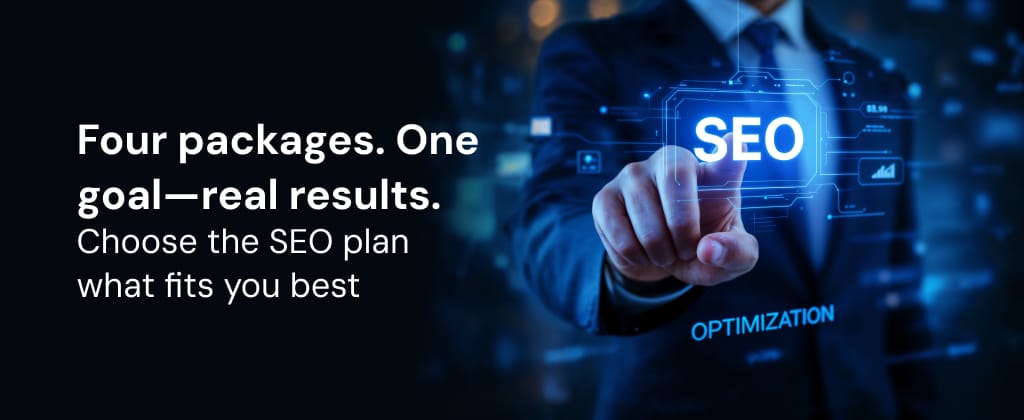 Affordable SEO Packages. One goal—real results. Choose the SEO plan what fits you best