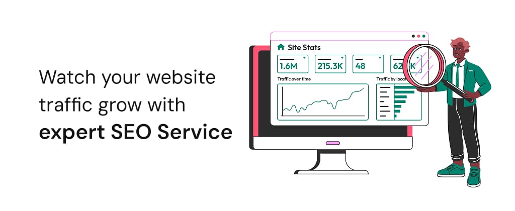 Watch your website traffic grow with expert SEO Service