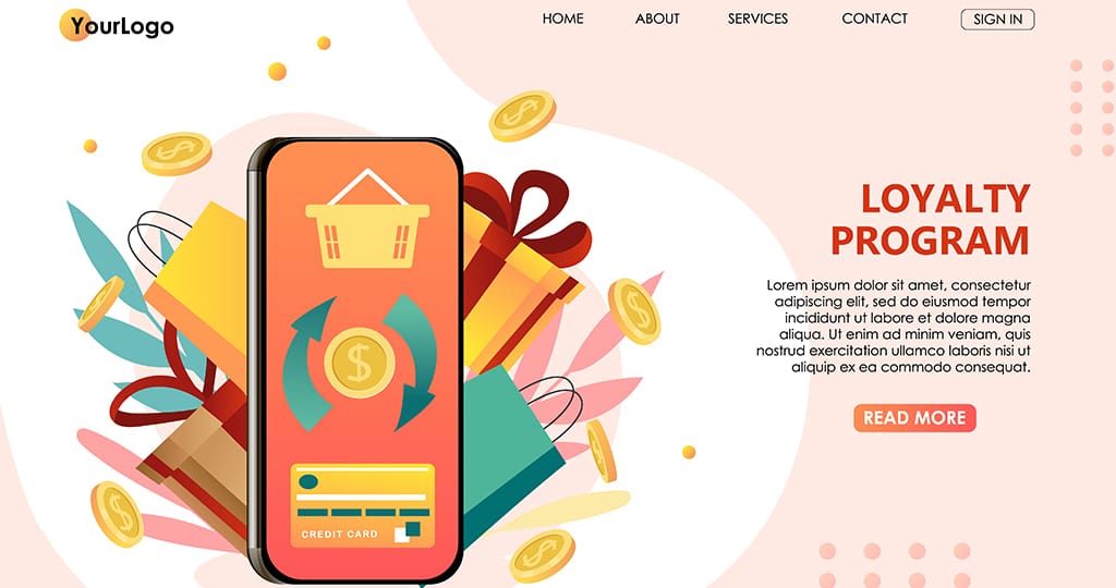 Give rewards for SaaS customer retention