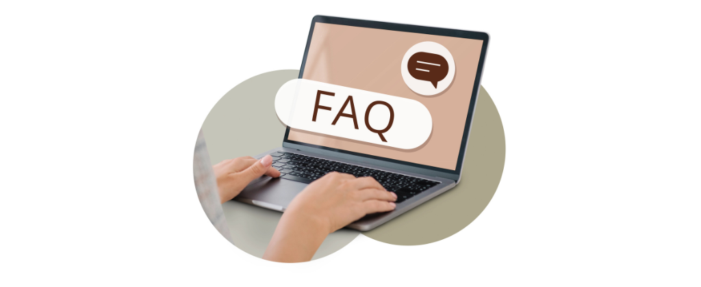 customers get details from FAQ