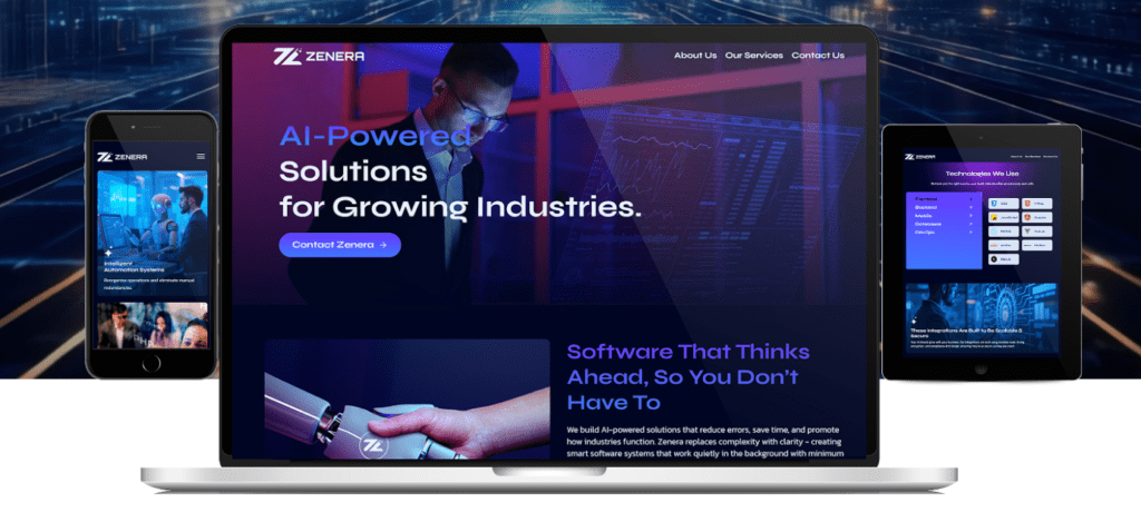 Mobile-friendly website design by Unified Web Services