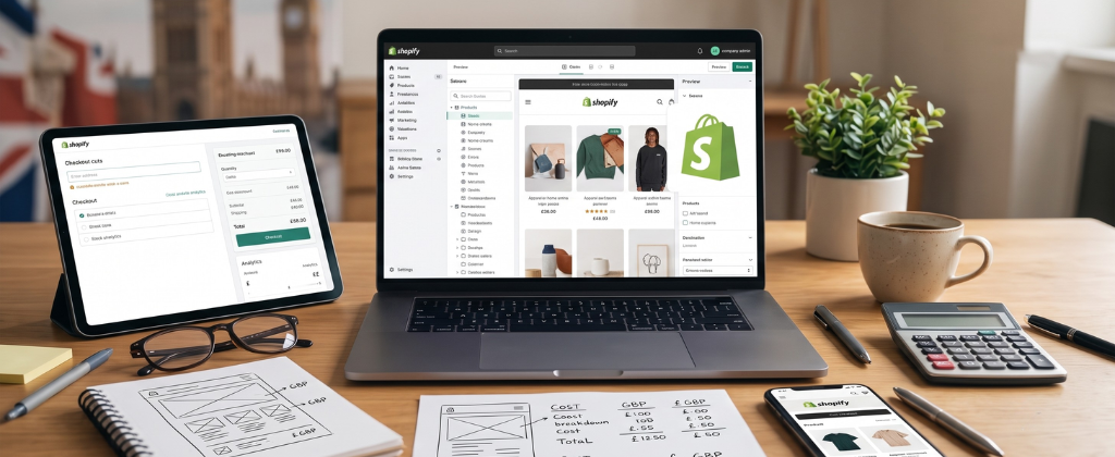 Template vs Custom Shopify Store Design Costs
